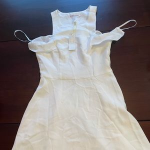 BCBG white dress